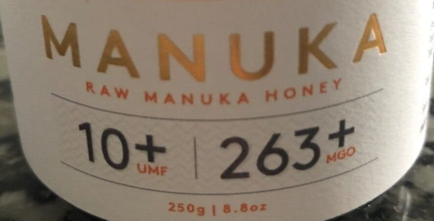 Price of manuka honey tends to increase as the UMF and MGO numbers increase